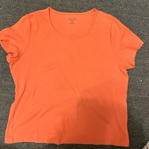 Kate Hill orange tee size 2x